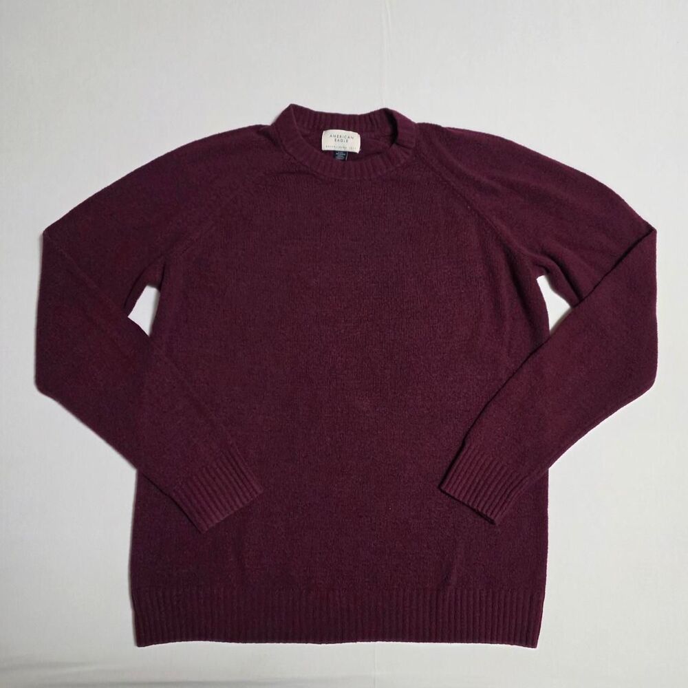 American Eagle Outfitters Burgundy Sweater Size medium tall